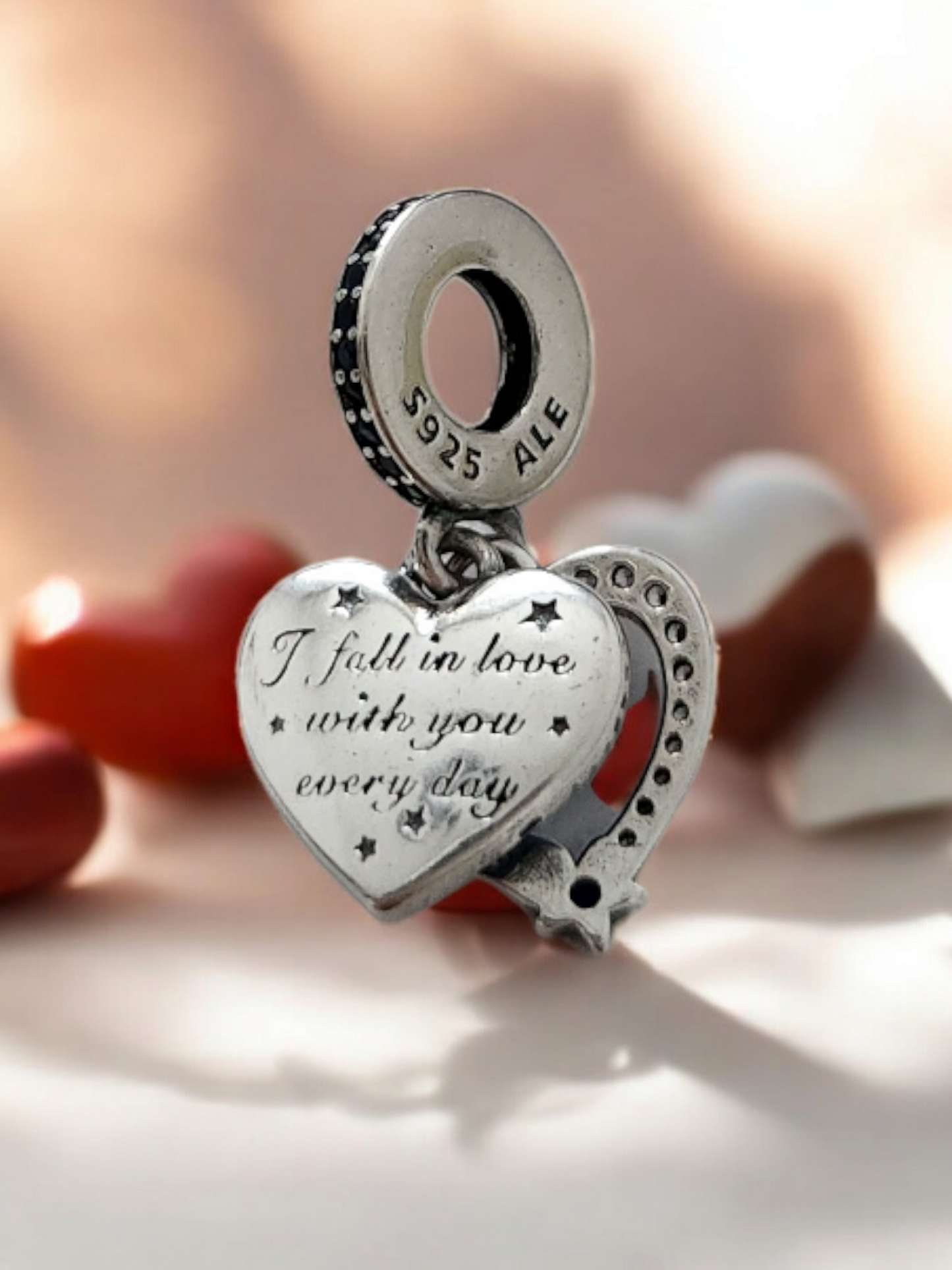 Charms Anhänger Love Herz
